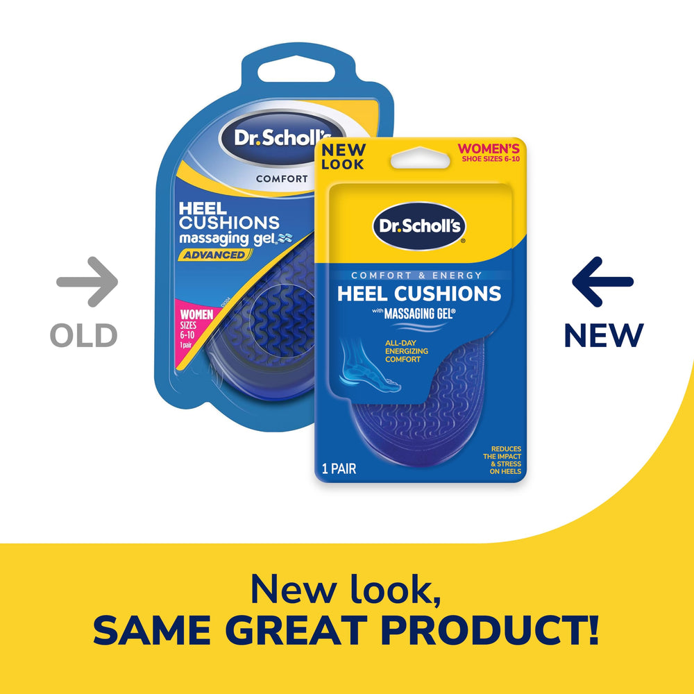 Dr. Scholl's Comfort Heel Cushions, Size 6-10, 1 Pair