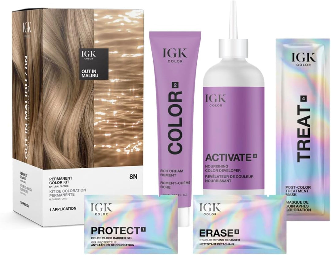 IGK Permanent Color Kit, Out In Malibu