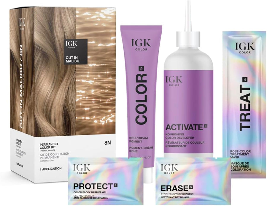 IGK Permanent Color Kit, Out In Malibu