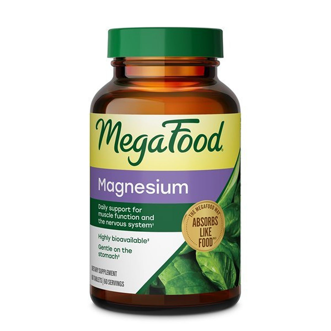 MegaFood Magnesium Glycinate, 60 Count