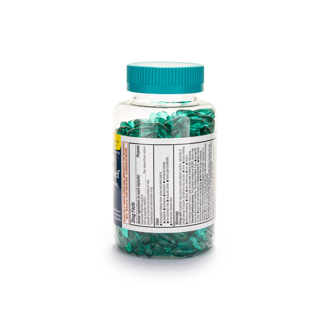 A+Health Ibuprofen Pain Reliever Softgels, 200 mg, 300 Count