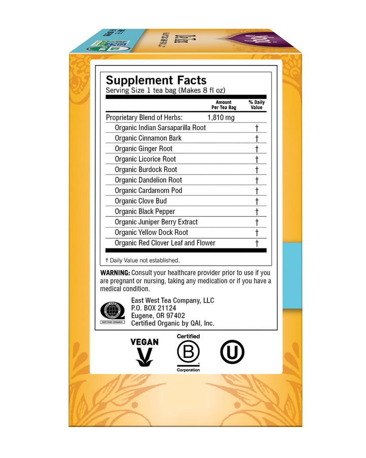Yogi Detox Herbal Tea Bags, 16 Count