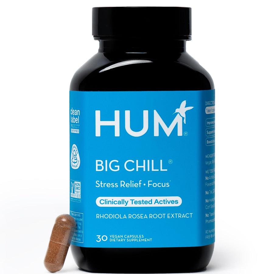 HUM Big Chill Rhodiola Rosea 500 mg, 30 Count