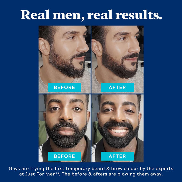 Just for Men 1-Day Beard & Brow Color, Black