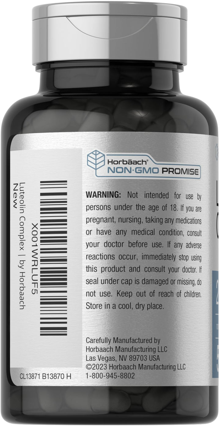 Luteolin Complex with Rutin 100 mg, 50 Count