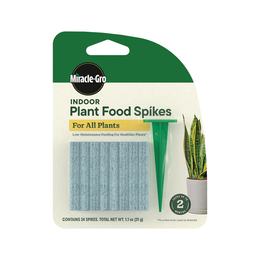 Miracle- Gro Indoor Plant Food Spikes, 24 Count