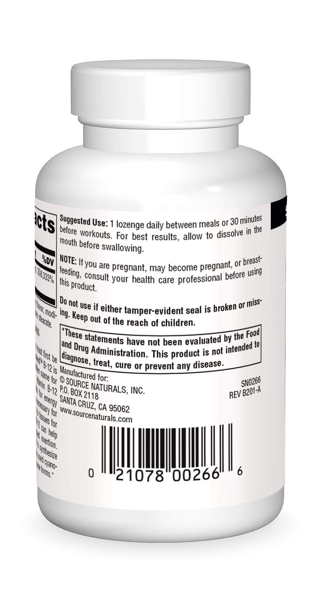 Source Naturals Dibencozide Coenzymated B 12, 120 Count