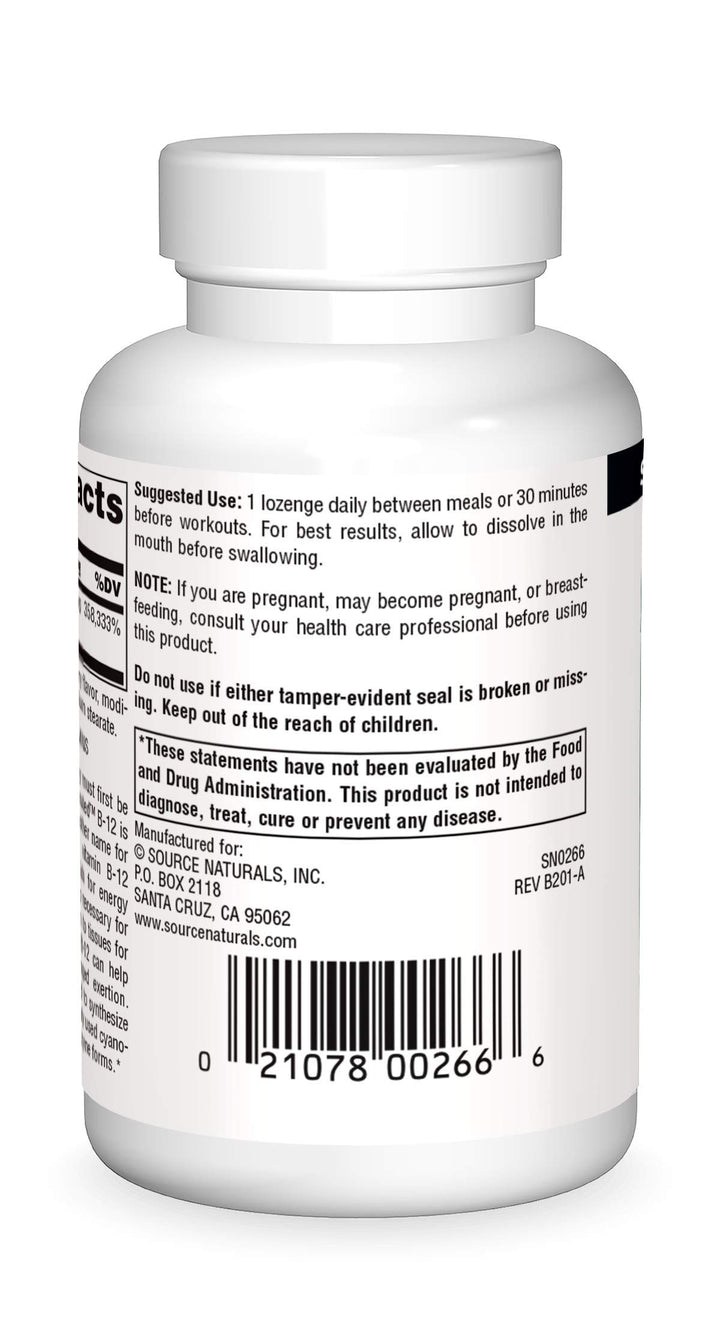 Source Naturals Dibencozide Coenzymated B 12, 120 Count