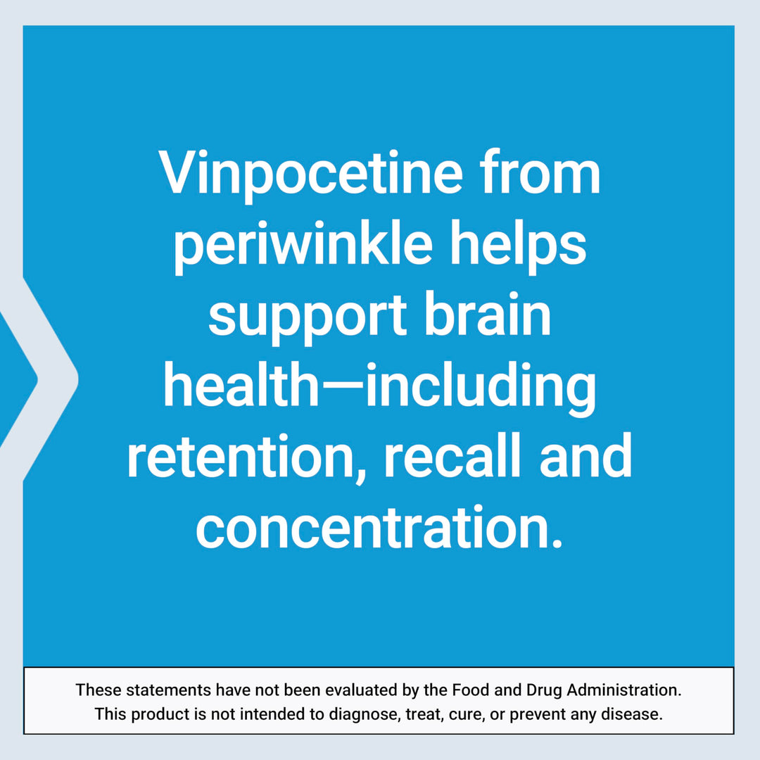 Life Extension Vinpocetine Tablets, 10 mg, 100 Count