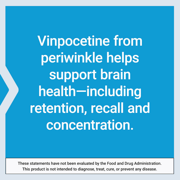 Life Extension Vinpocetine Tablets, 10 mg, 100 Count