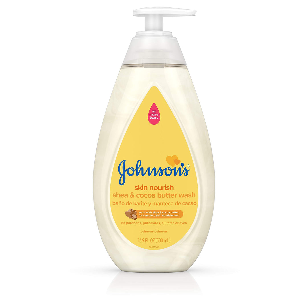 Johnsons Baby Wash, Shea & Cocoa Butter, 16.9 fl oz