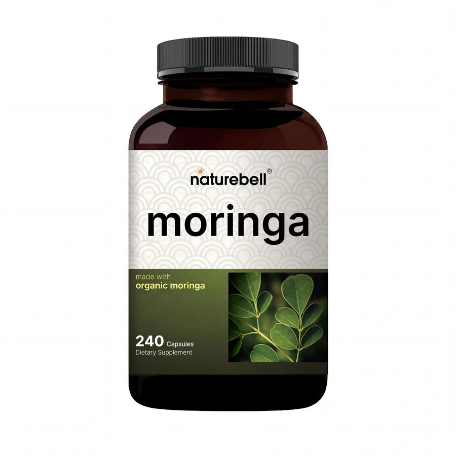NatureBell Moringa 800mg, 240 Count