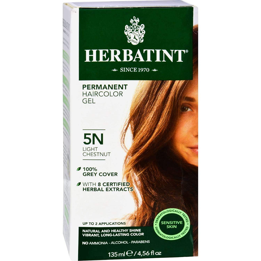 Herbatint Hair Color, 5N Light Chestnut