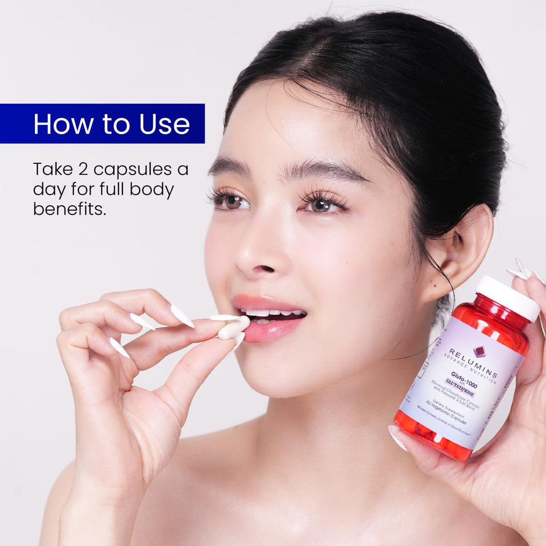 Relumins Gluta 1000 Reduced L-Glutathione Complex