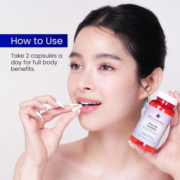 Relumins Gluta 1000 Reduced L-Glutathione Complex