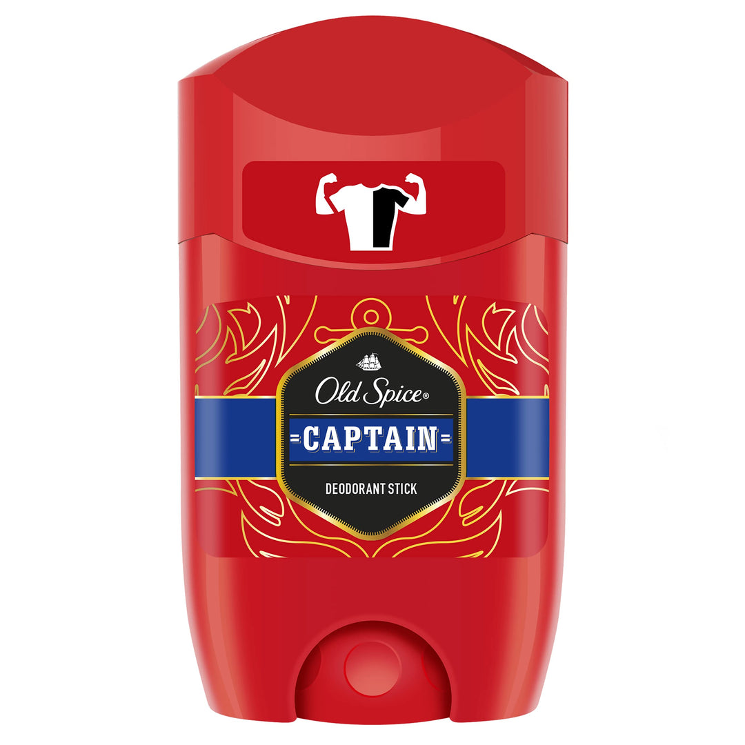 Old Spice Captain Deodorant Stick, 50 ml