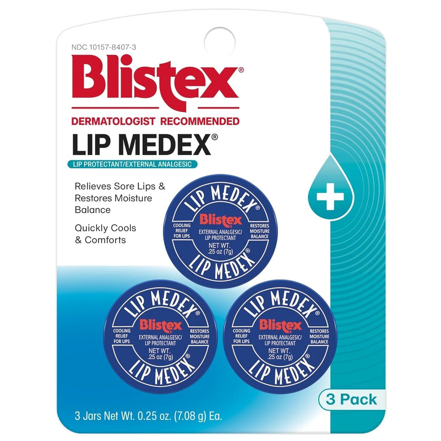 Blistex Lip Medex, 3 Count