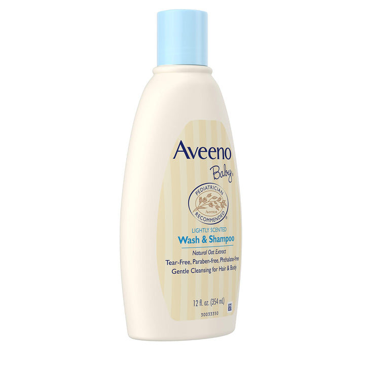 Aveeno Baby Wash And Shampoo, 12 fl oz