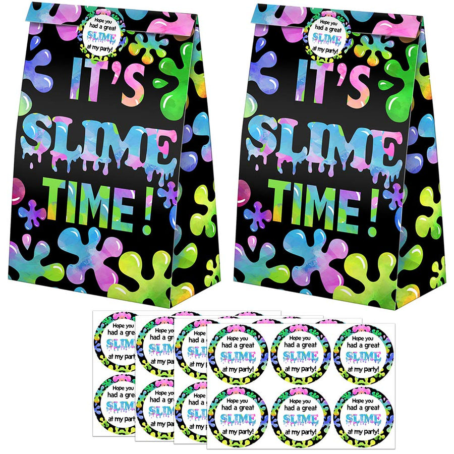 SamPartyShop Slime Goodie Bags, 24 Count