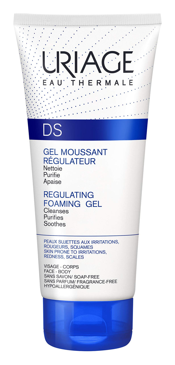 Uriage D.S. Regulating Foaming Gel, White, 150 ml