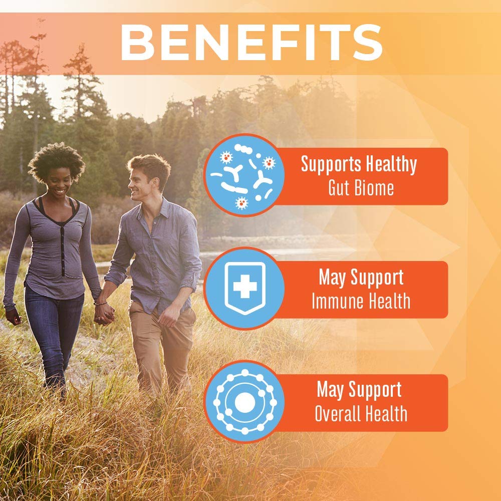 MaryRuth Organics Probiotic Turmeric Extra GI Support, 60 Count