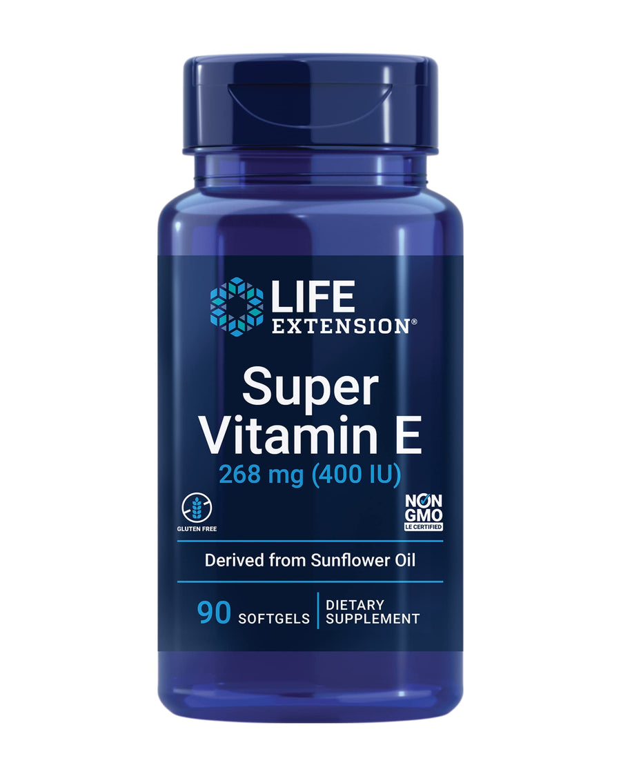 Life Extension Super Vitamin E, 268 mg, 90 Count