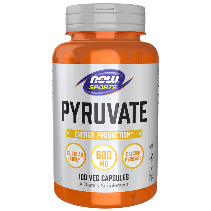 NOW Sports Pyruvate 600 mg, 100 Count