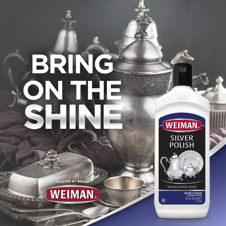 Weiman Silver Cream Cleaner, 8 fl oz