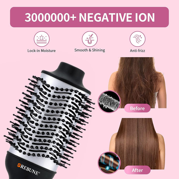 REBUNE Hair Dryer Brush, RE-2126B
