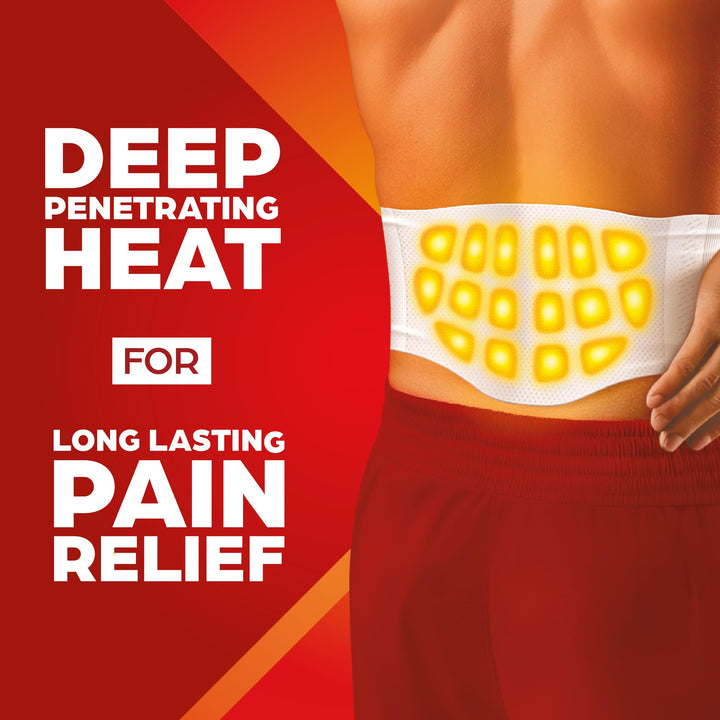 ThermaCare Advanced Lower Back & Hip Heat Wraps, 5 Count