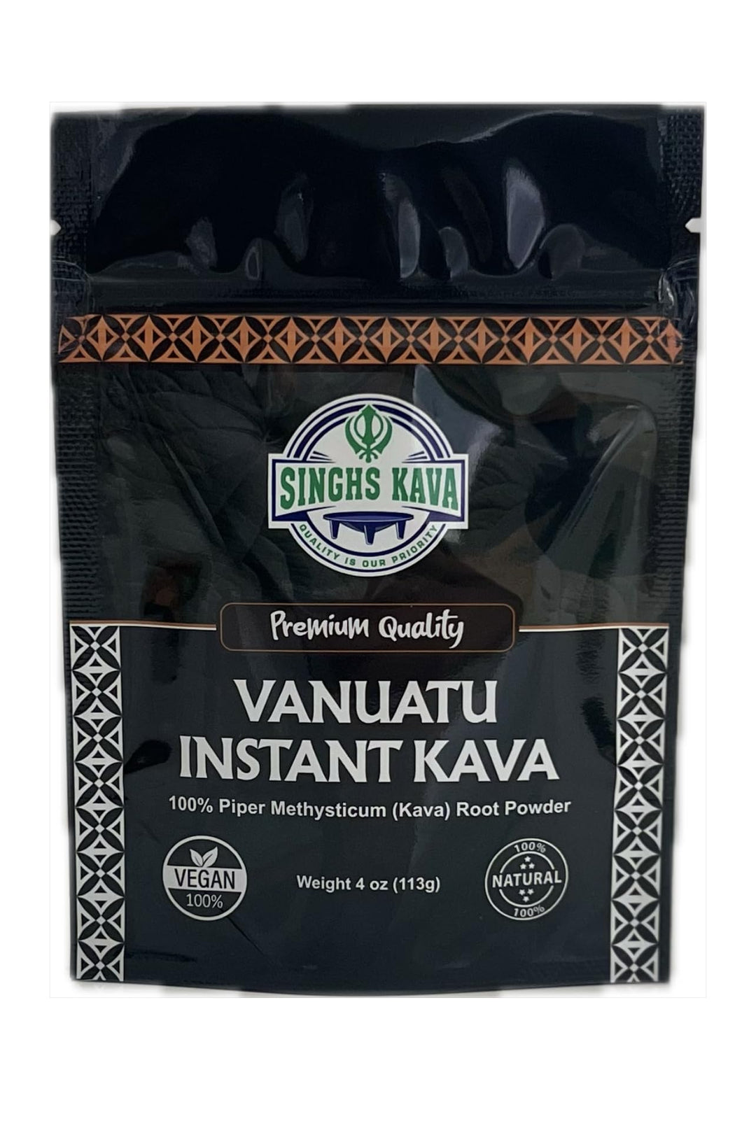SINGHS Micronized Instant Kava Powder, Vanuatu, 4 oz