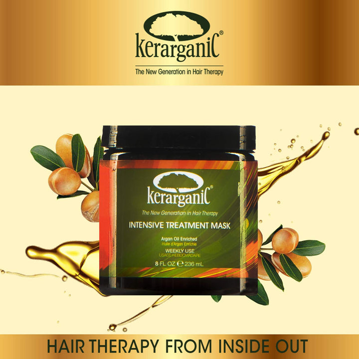 KERARGANIC Keratin Treatment Mask, 8 oz