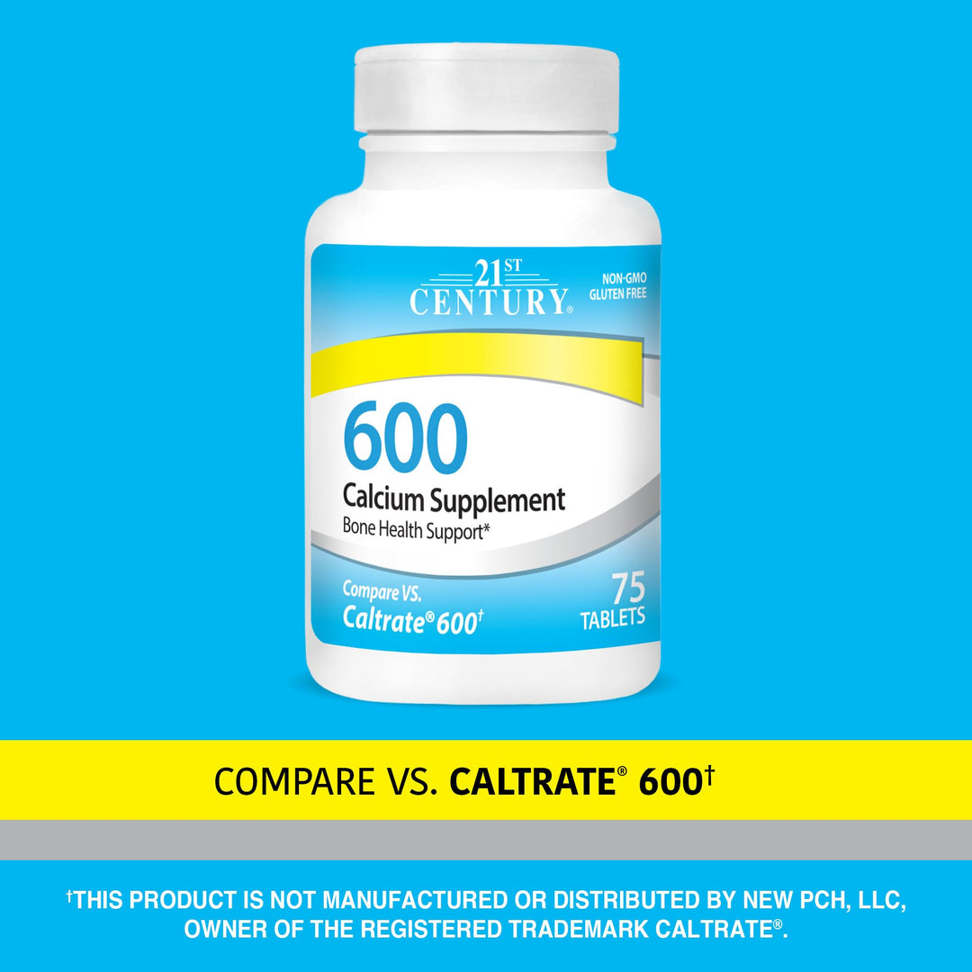 21st Century Calcium Supplement, 75 Count