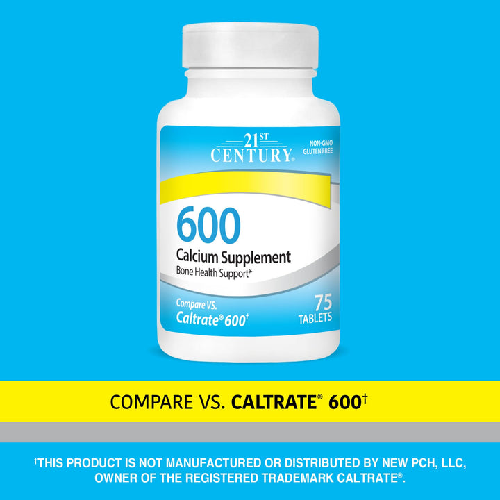 21st Century Calcium Supplement, 75 Count