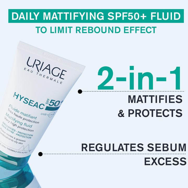 Uriage Hyseac SPF 50+ Fluid, 50 ml