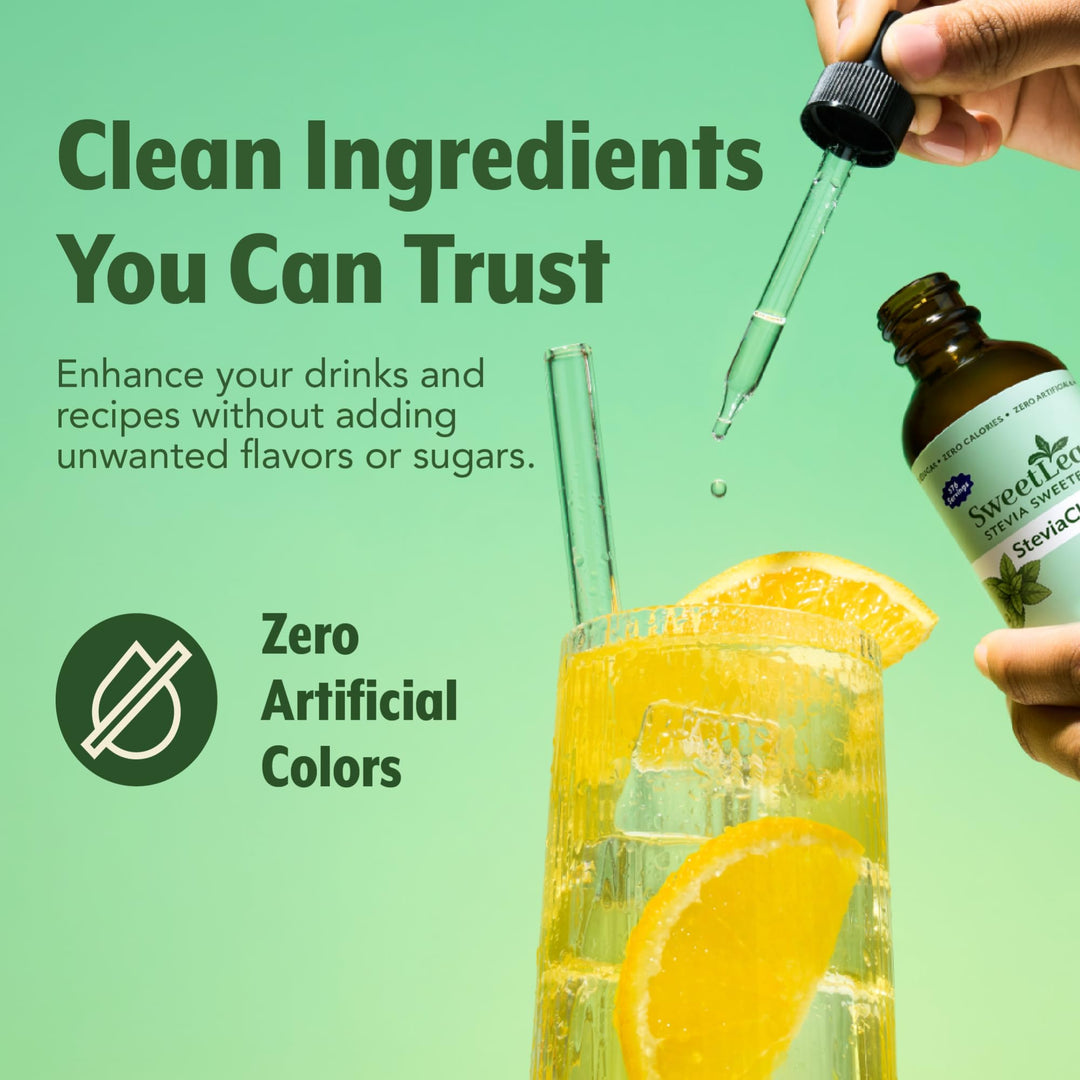 SweetLeaf SteviaClear Liquid Sweetener, 4 fl oz
