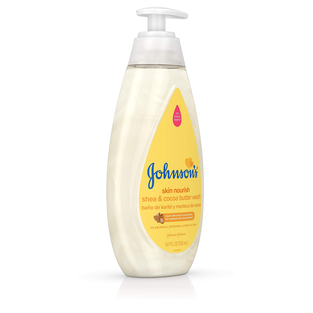 Johnsons Baby Wash, Shea & Cocoa Butter, 16.9 fl oz