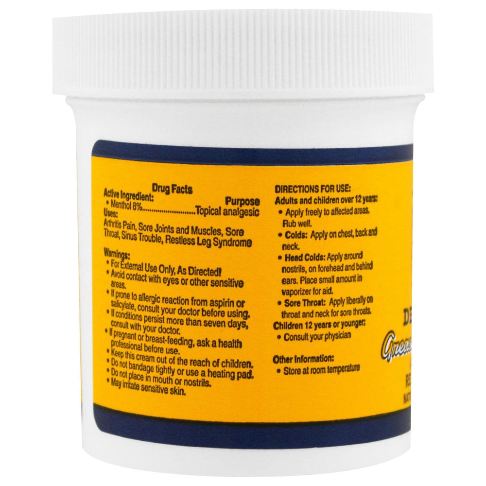 Amish Origins Greaseless Pain Relief Cream, 3.5 fl oz