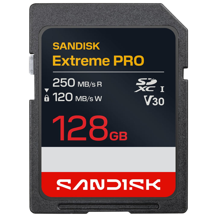 SanDisk Extreme Pro SDHC UHS-I Memory Card, 128GB