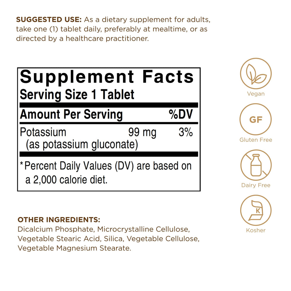 Solgar Potassium Tablets