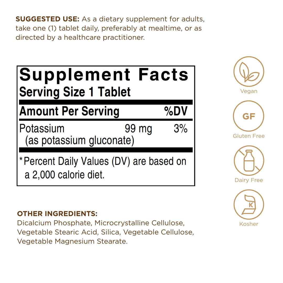 Solgar Potassium Tablets