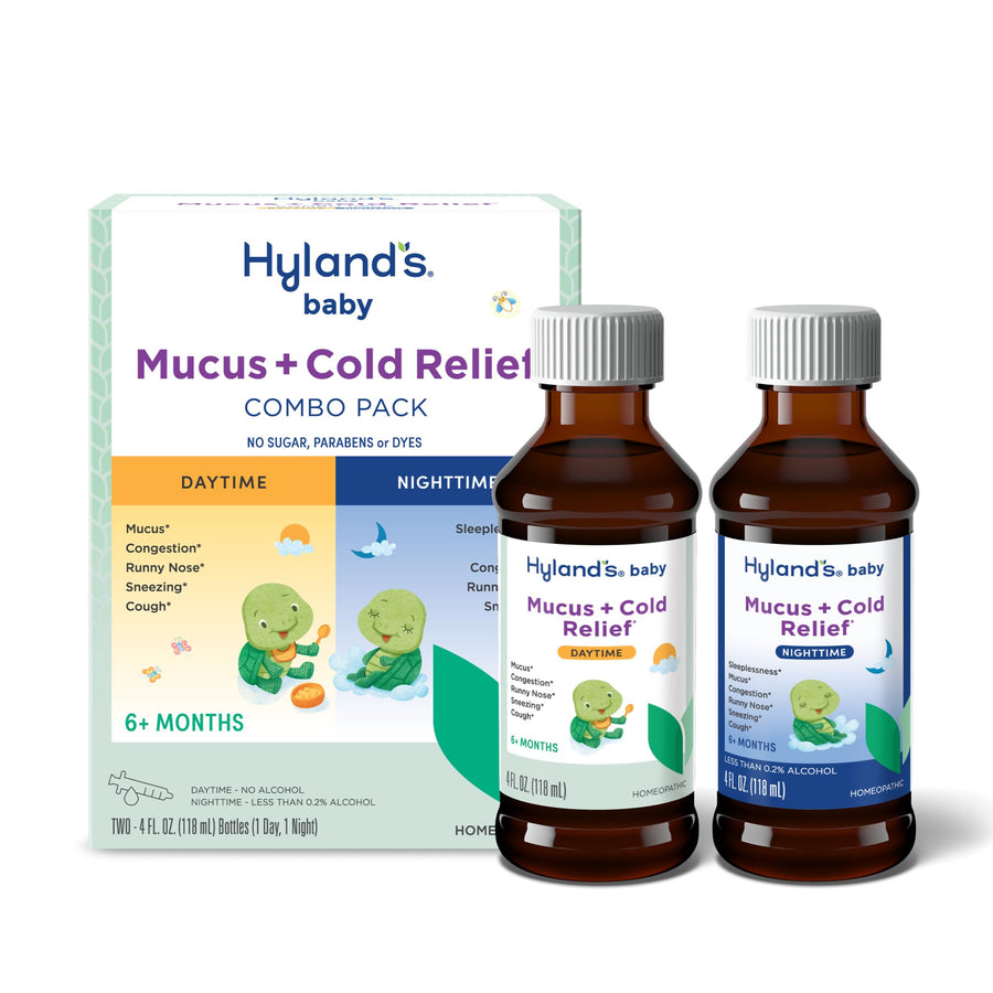 Hyland's Baby Mucus and Cold Relief, Day & Night Value Pack, 8 fl oz