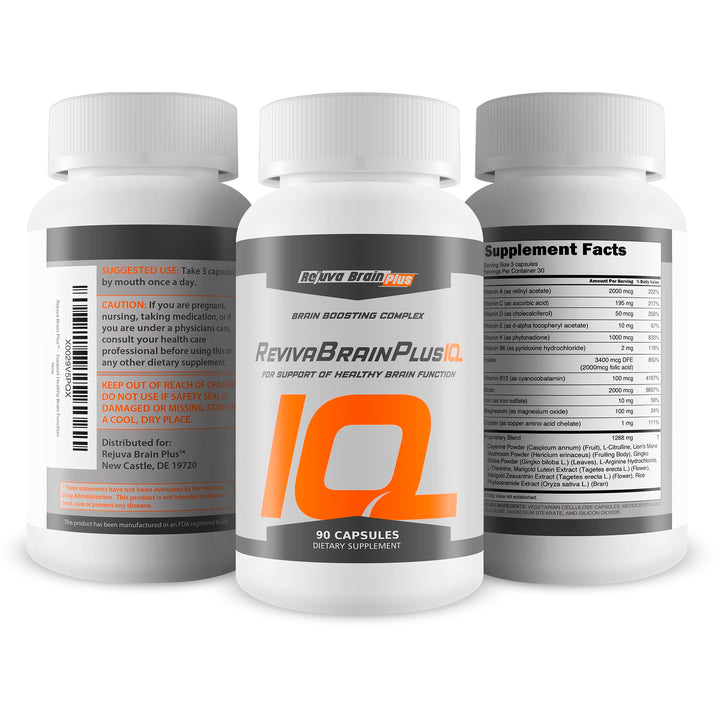 Rejuva Brain Plus Brain Health Supplement