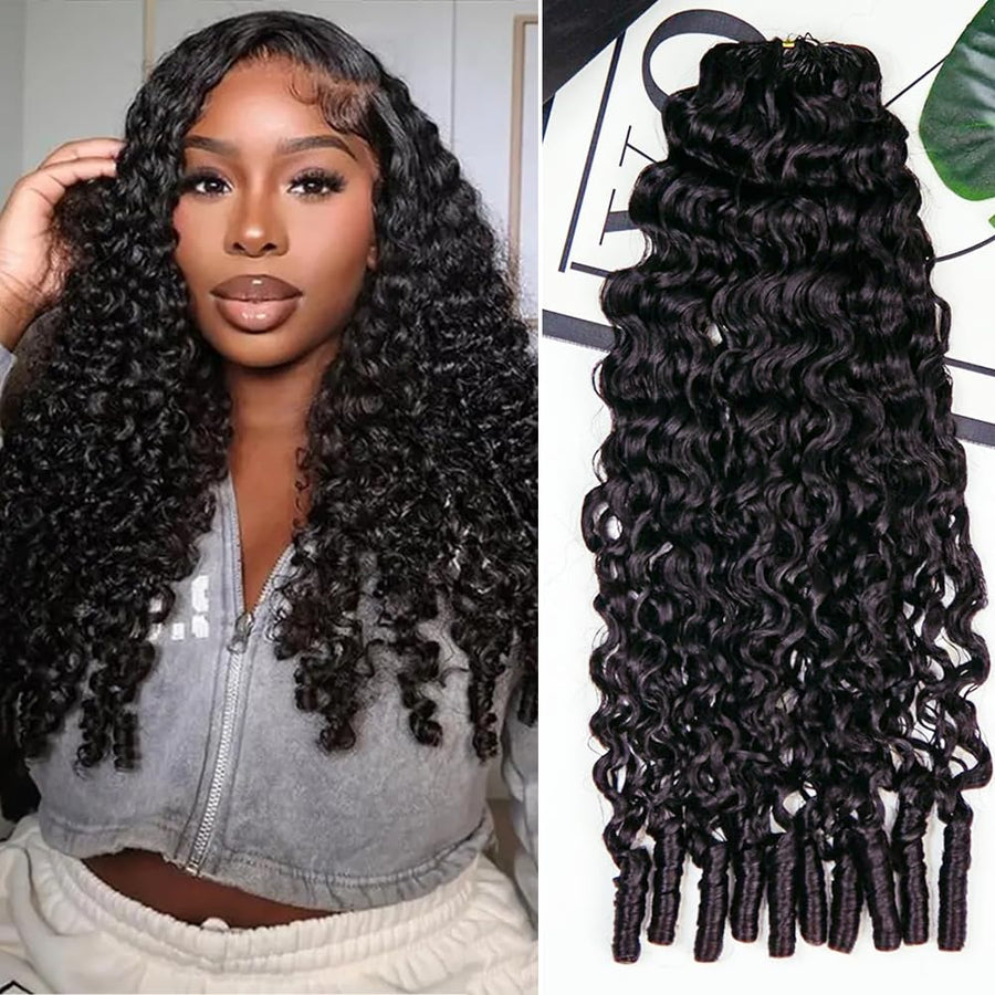 yimisunny Burmese Curly Crochet Hair, 20 Inch, 1 Count, 60 g