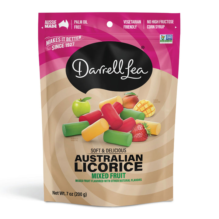 Darrell Lea Mixed Liquorice, 200 g