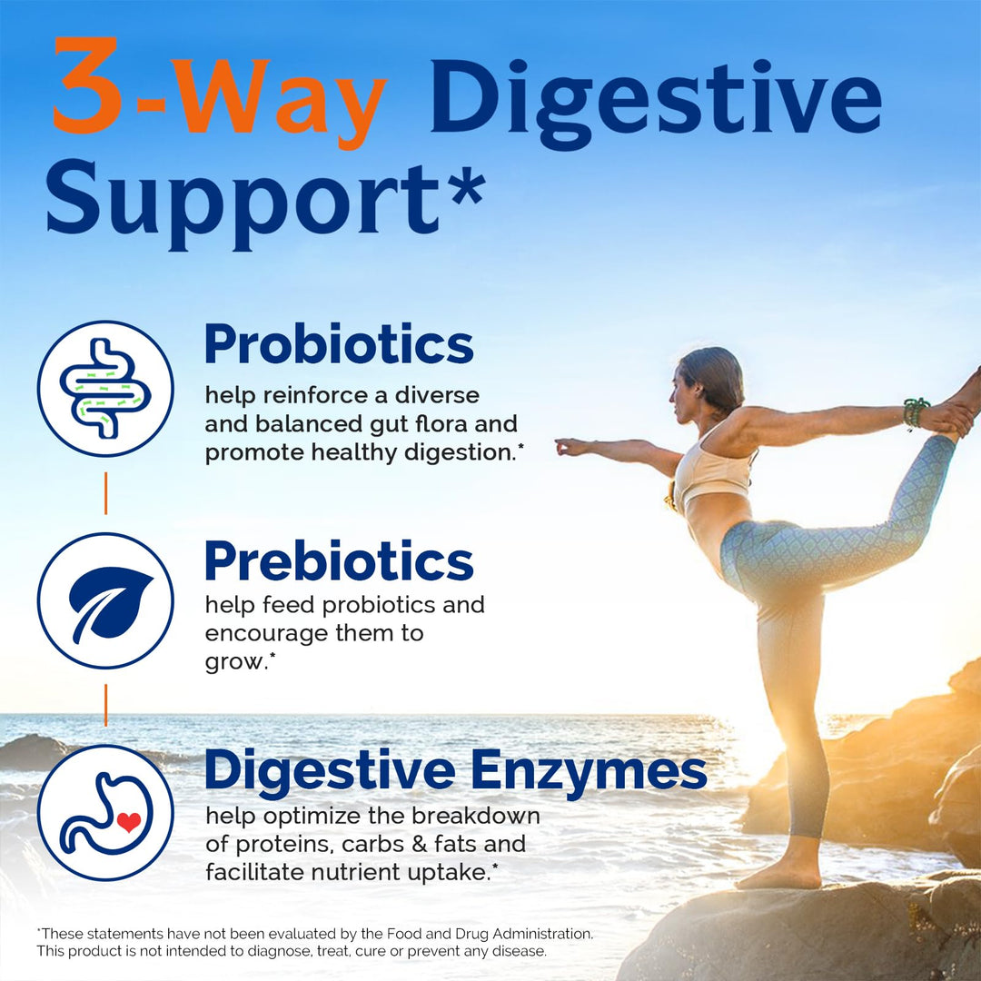 Innate Vitality 3-in-1 Probiotics, 120 Billion CFUs, 30 Count