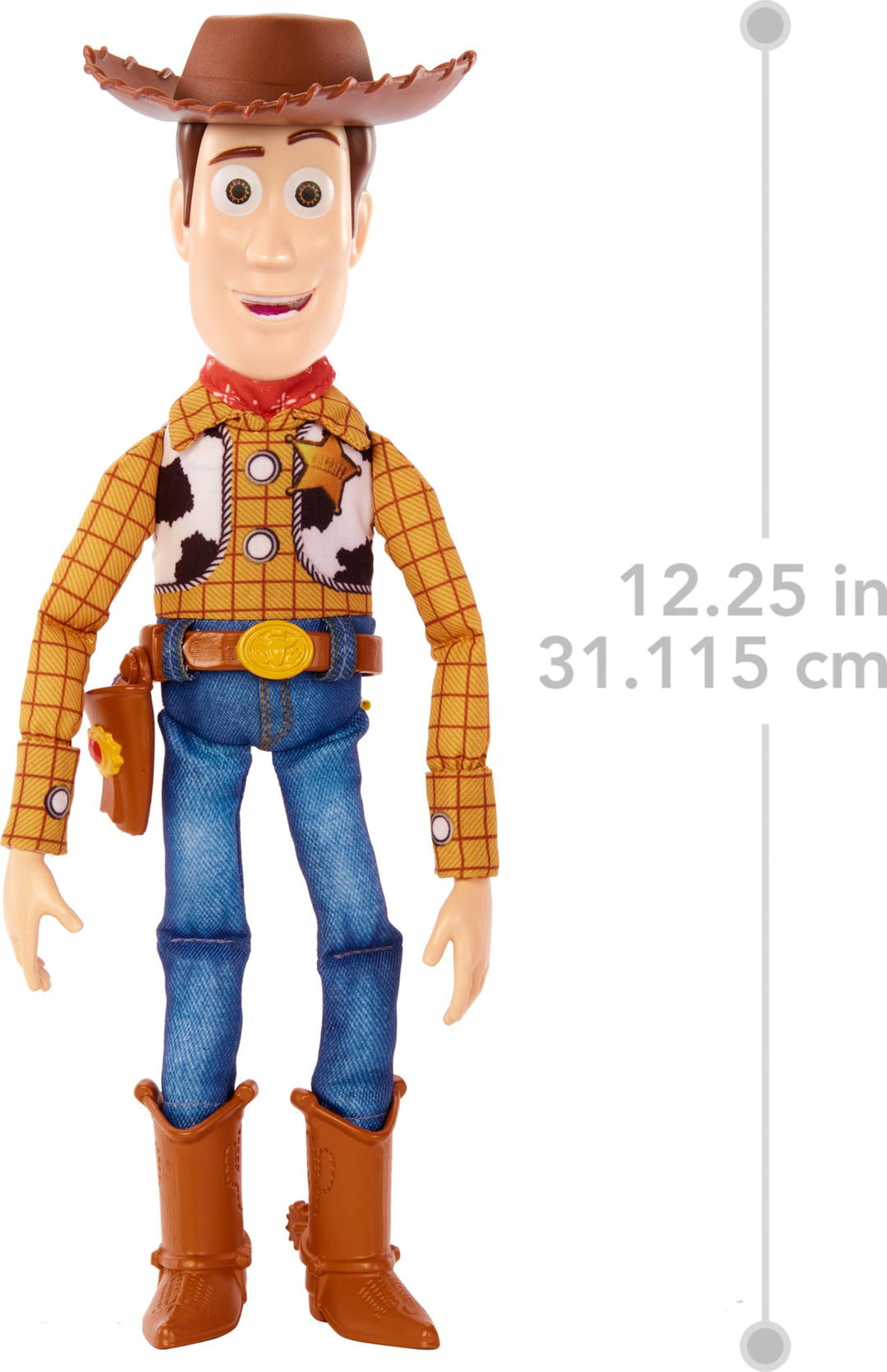 Mattel Toy Story Feature Figure Woody, 12 in