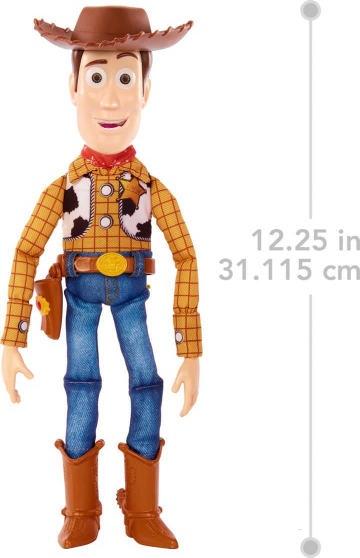 Mattel Toy Story Feature Figure Woody, 12 in