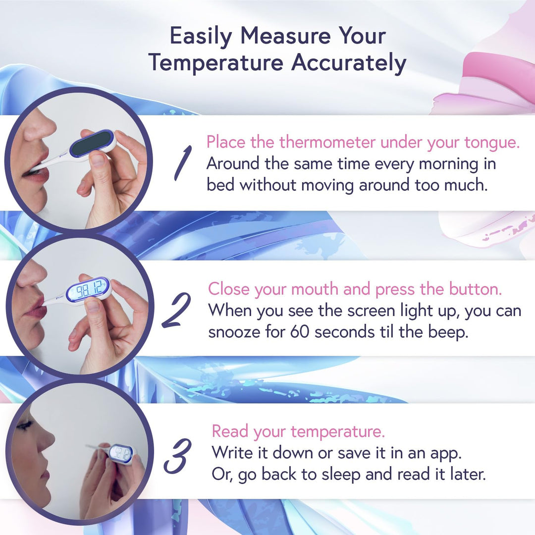 iProvèn Basal Body Thermometer, 1/100 Degree