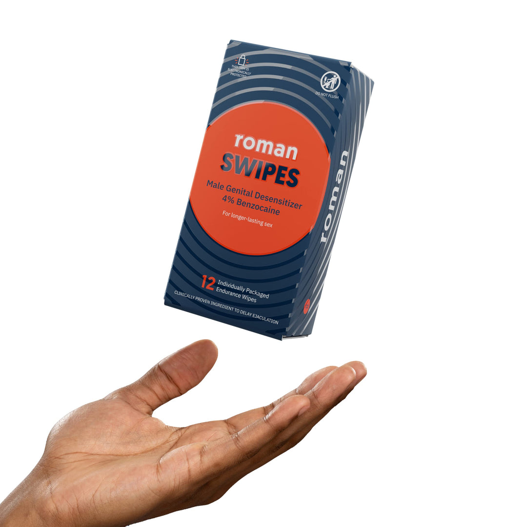 Ro Roman Swipes, 4% Benzocaine, 5 Count, Pack of 5